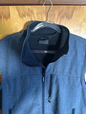 Roper Men's XXL Heathered Grey Fleece-Lined Softshell Vest